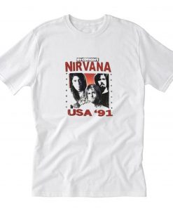 Nirvana USA 91 T-Shirt PU27