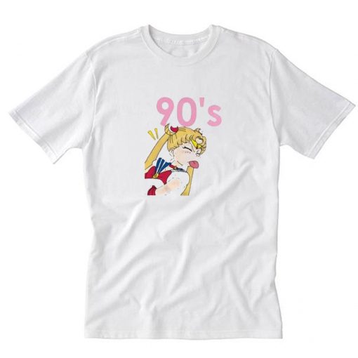 Sailor Moon Kawaii T Shirt White PU27