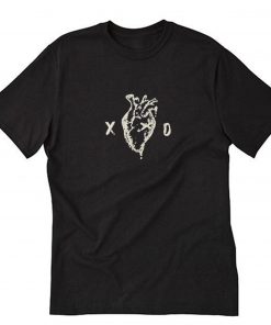 The Weeknd XO Heart Logo T Shirt PU27