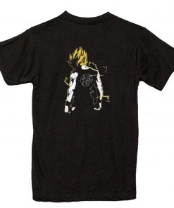 Train super saiyan goku T-Shirt Back PU27