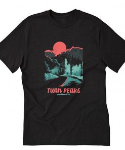 Twin Peaks Parks Poster Adult T-Shirt PU27