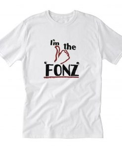 Vintage Happy Days Im The Fonz T-Shirt PU27