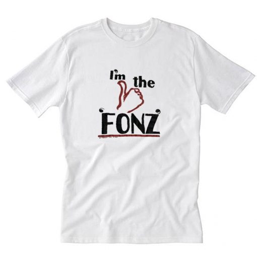 Vintage Happy Days Im The Fonz T-Shirt PU27