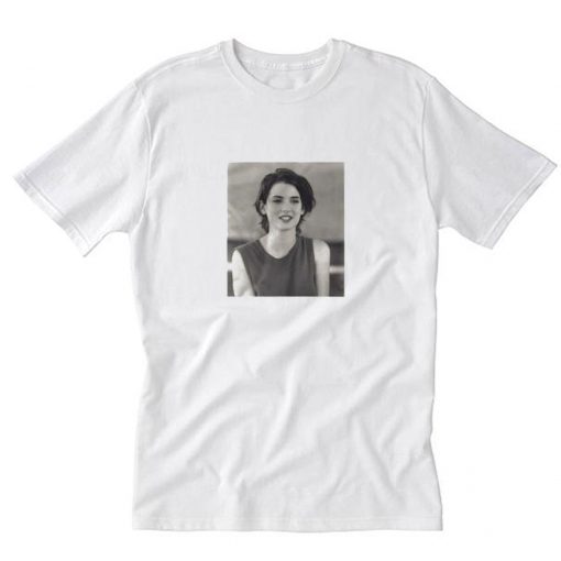 Winona Ryder T Shirt White PU27