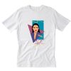 80s Style AOC Alexandria Ocasi-Cortez Parody T-Shirt PU27