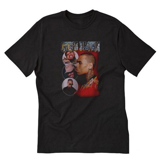 Chris Brown T Shirt Black PU27