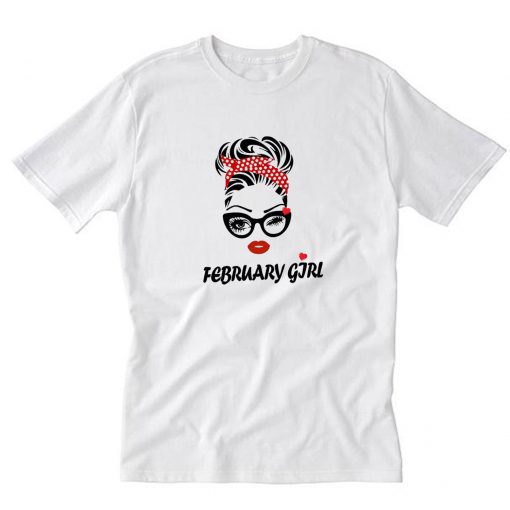 February Girl T-Shirt PU27