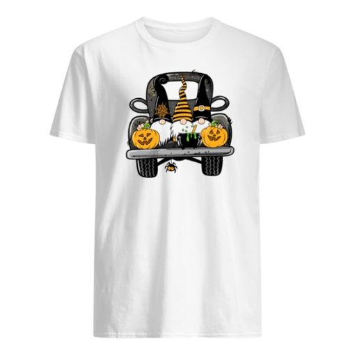 Halloween Truck Gnomes Pumpkins shirt ZA