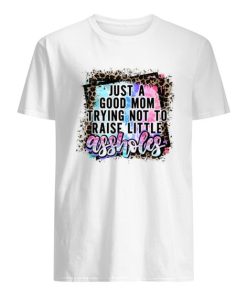 I'm Just A Mom Trying To Not Raise Assholes shirt ZA