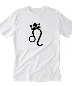 Leo Zodiac King Crown T-Shirt PU27