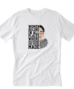 Notorious RBG Ruth Bader Ginsburg T-Shirt PU27