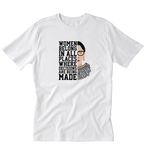 Notorious RBG Ruth Bader Ginsburg T-Shirt PU27