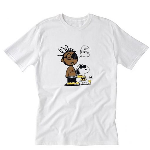 Ol Dirty Bastard Brown Peanut T-Shirt PU27