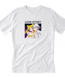 Sailor Moon Love Story T-Shirt PU27
