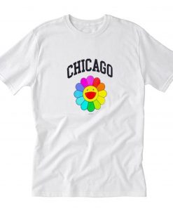 Takashi Murakami Flower Chicago T Shirt PU27