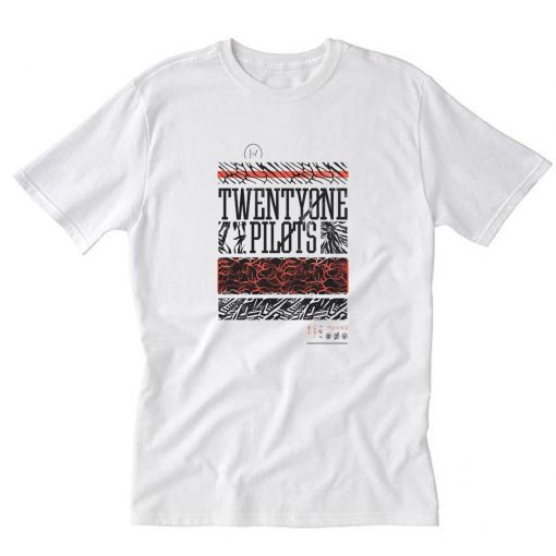 Twenty One Pilots Athletic Stack T-Shirt PU27