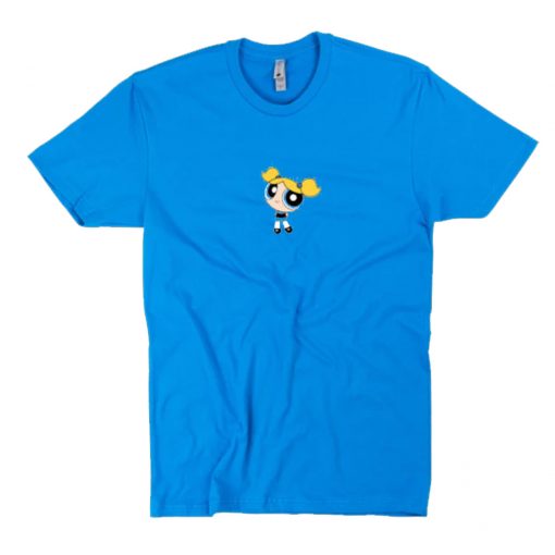 Bubbles Character Powerpuff Girl T-Shirt PU27