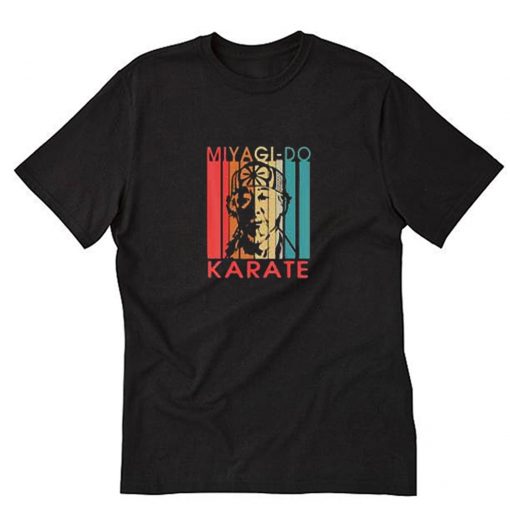 Miyagi Do Karate Retro T-Shirt PU27