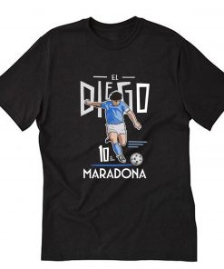 Official RIP Diego Maradona Argentine Soccer Legend T-Shirt PU27
