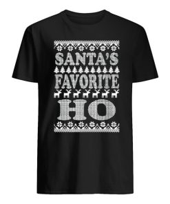 OnCoast Santa's Favorite Ho Ugly Christmas shirt ZA