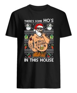 OnCoast There's Some Ho's In This House, SANTA WAP! Funny Christmas Shirt ZA