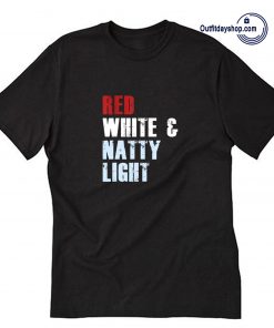 Red White _ Natty-Light T-shirt ZA