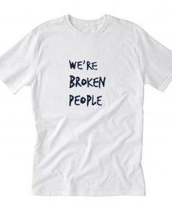 Twenty one pilots we're broken people T-Shirt PU27