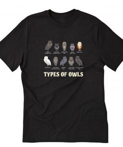 Type of Owls T-Shirt PU27