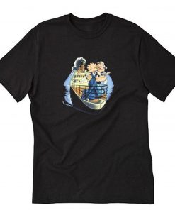 Vintage Betty Boop With Popeye Titanic T-Shirt PU27