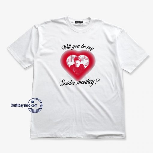 Will you be my spider monkey T-shirt ZA