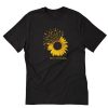 Choose To Keep Going Suicide Awareness Sunflower T-Shirt PU27