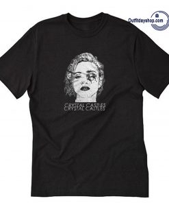 Crystal Castles - Madonna Bruised T-Shirt ZA