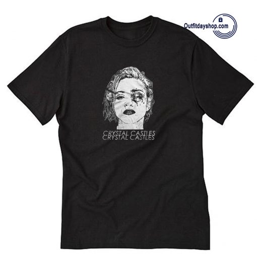 Crystal Castles - Madonna Bruised T-Shirt ZA