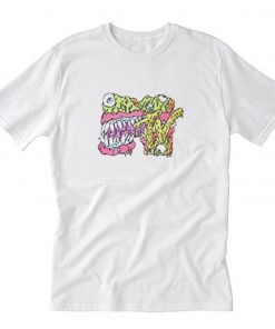 MTV Slime Monster Logo T Shirt PU27