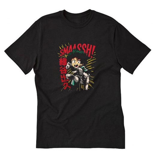 My Hero Academia Deku Smash T Shirt PU27