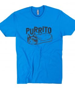 Purrito mexican food T-Shirt PU27