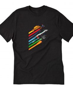 Rainbow Studio Ghibli T-Shirt PU27