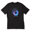 Suicide Prevention Choose To Keep Going Sunflower T Shirt PU27