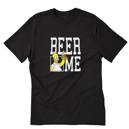 The Simpsons Homer Beer Me T Shirt PU27