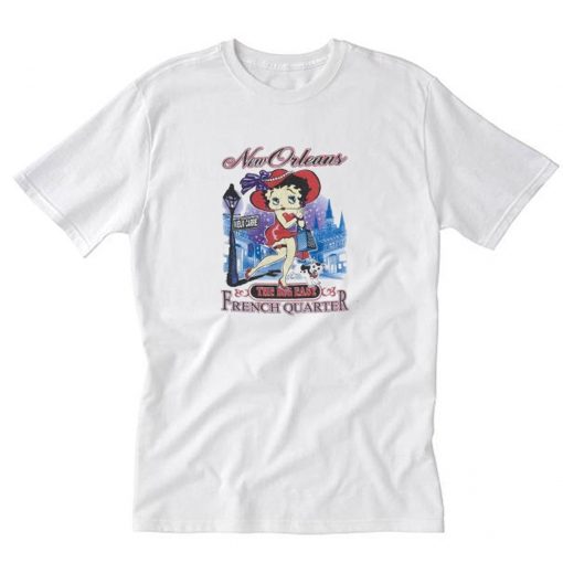 Betty Boop New Orleans T-Shirt PU27