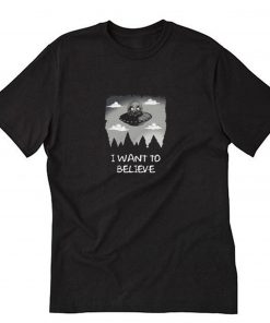I Want To Believe in Kang and Kodos T-Shirt PU27