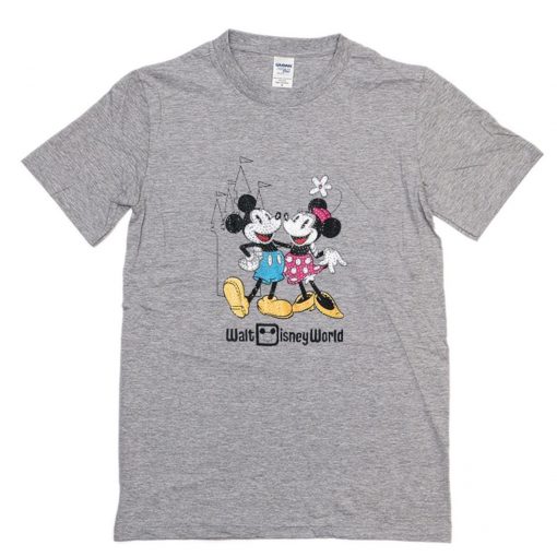 Mickey and Minnie Mouse Fashion T-Shirt PU27