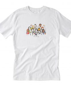 The Office Cartoons Character T-Shirt PU27