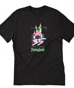 Vintage 35 Years of Magic Disneyland T Shirt PU27