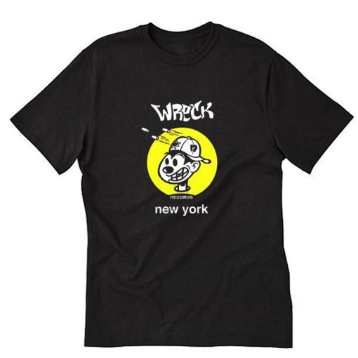 Wreck Nervous records new york 90’s T Shirt PU27