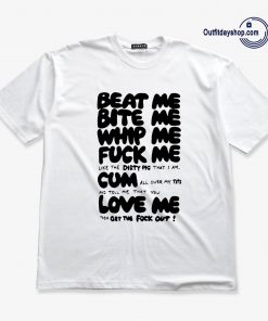 Beat Bite Whip Me T-Shirt ZA