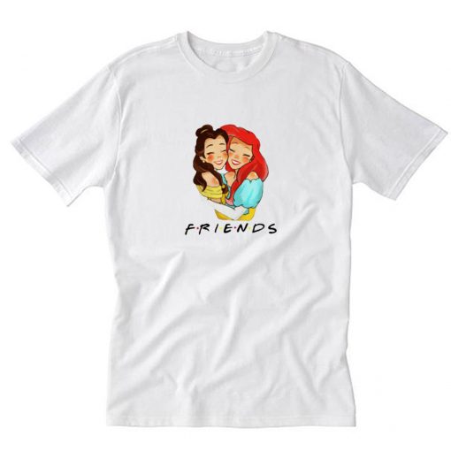 Belle And Ariel Friends T Shirt PU27