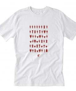 Liverpool Trophy History Red Classic T-Shirt PU27