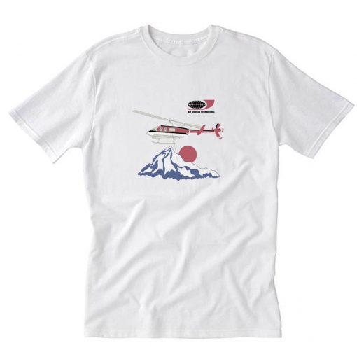 Napoleon Dynamite Movie Helicopter Air Service T-Shirt PU27