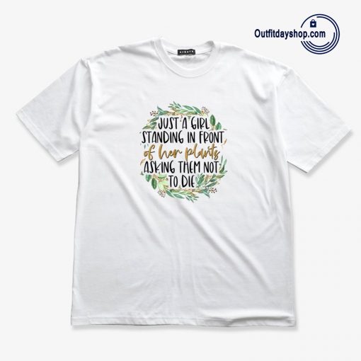 Please Don't Die Plant T-Shirt AA